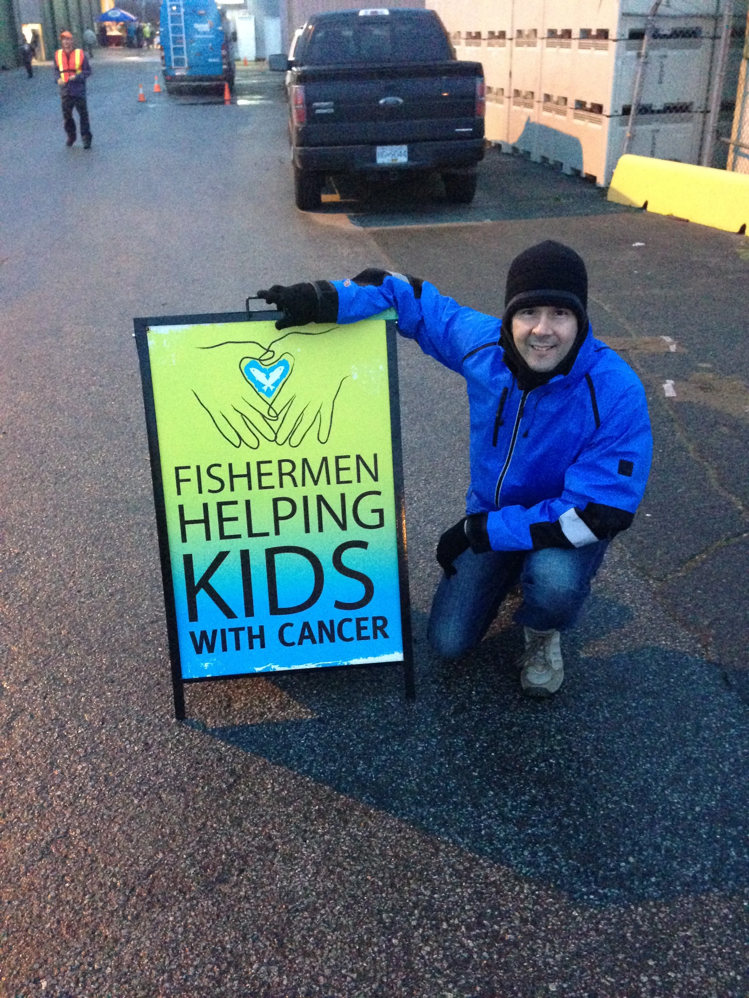 Fishermen helping kids with cancer