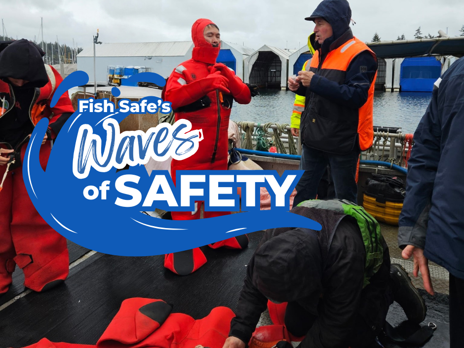 Prawn season is almost here! Get your immersion suits out, it's time to do drills!