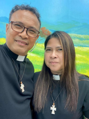 Rev. Ama and Rev. Richard Navarro