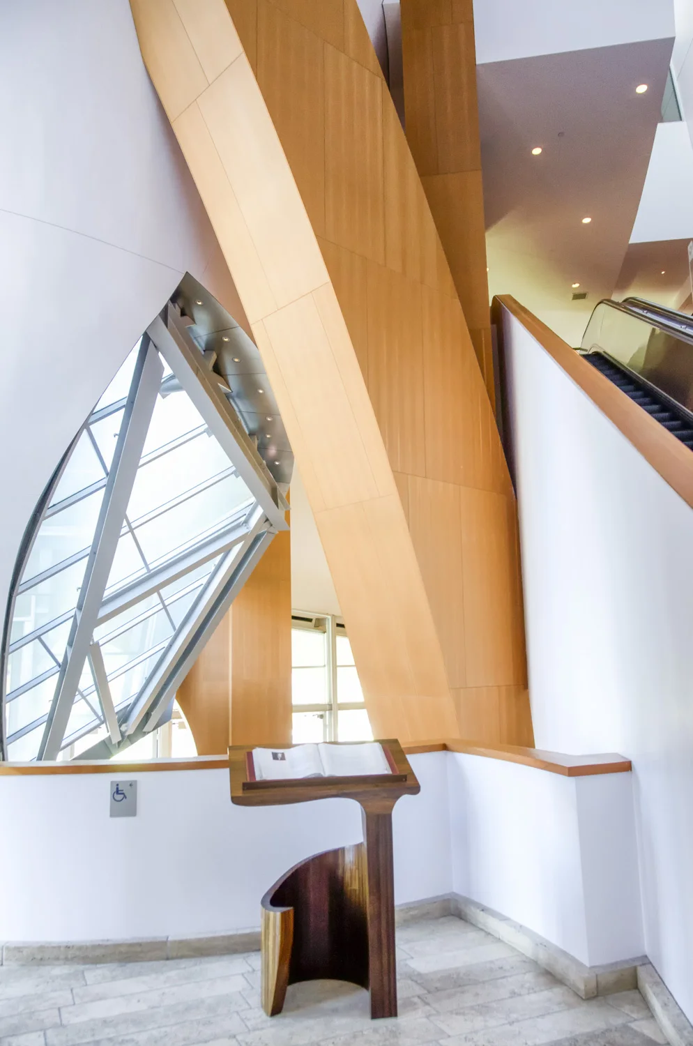 Inside Walt Disney Concert Hall, Los Angeles