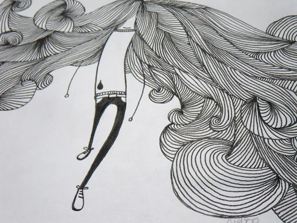 Eating meat. Doing your hair. Human flesh...