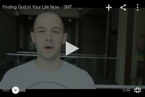 Finding God Right Now