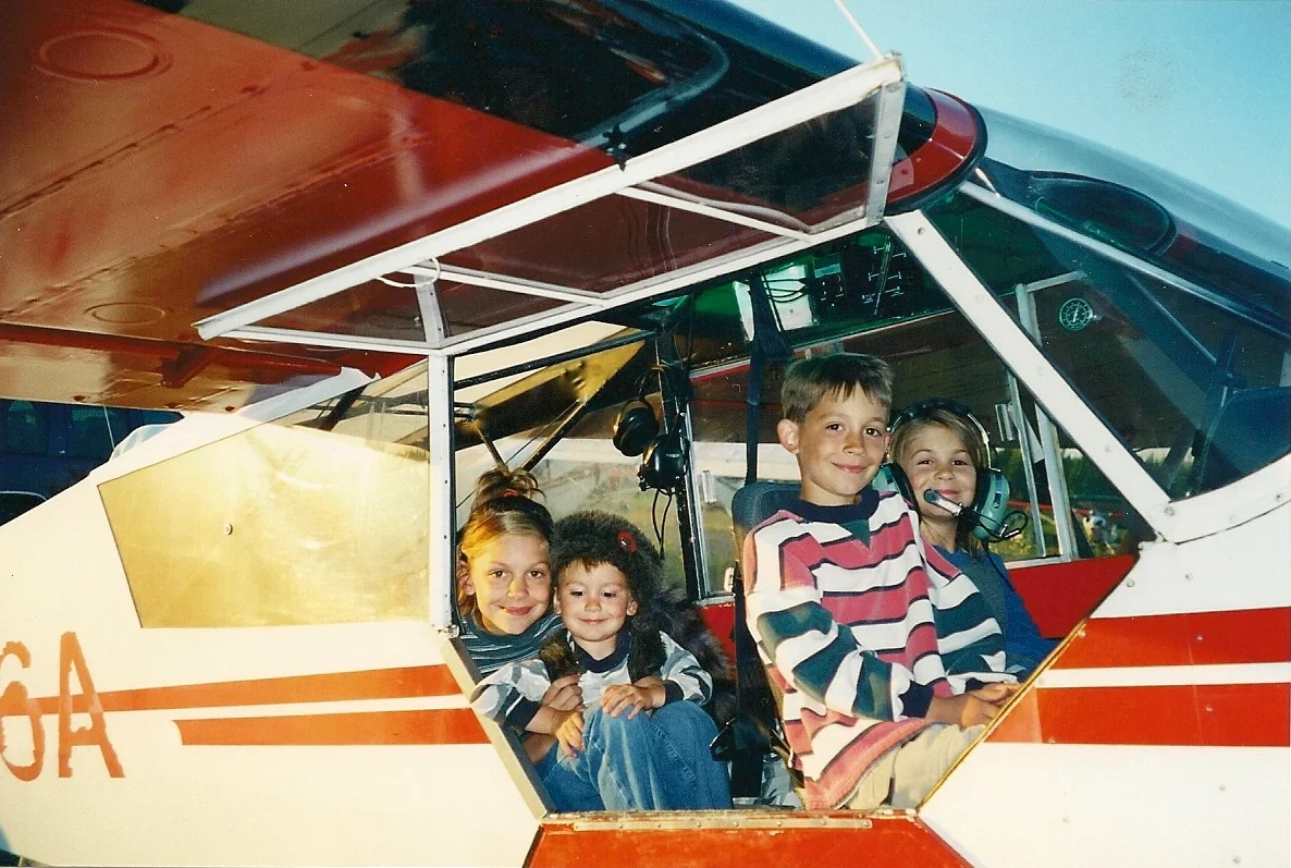 My Grand Kids In The Super Cub