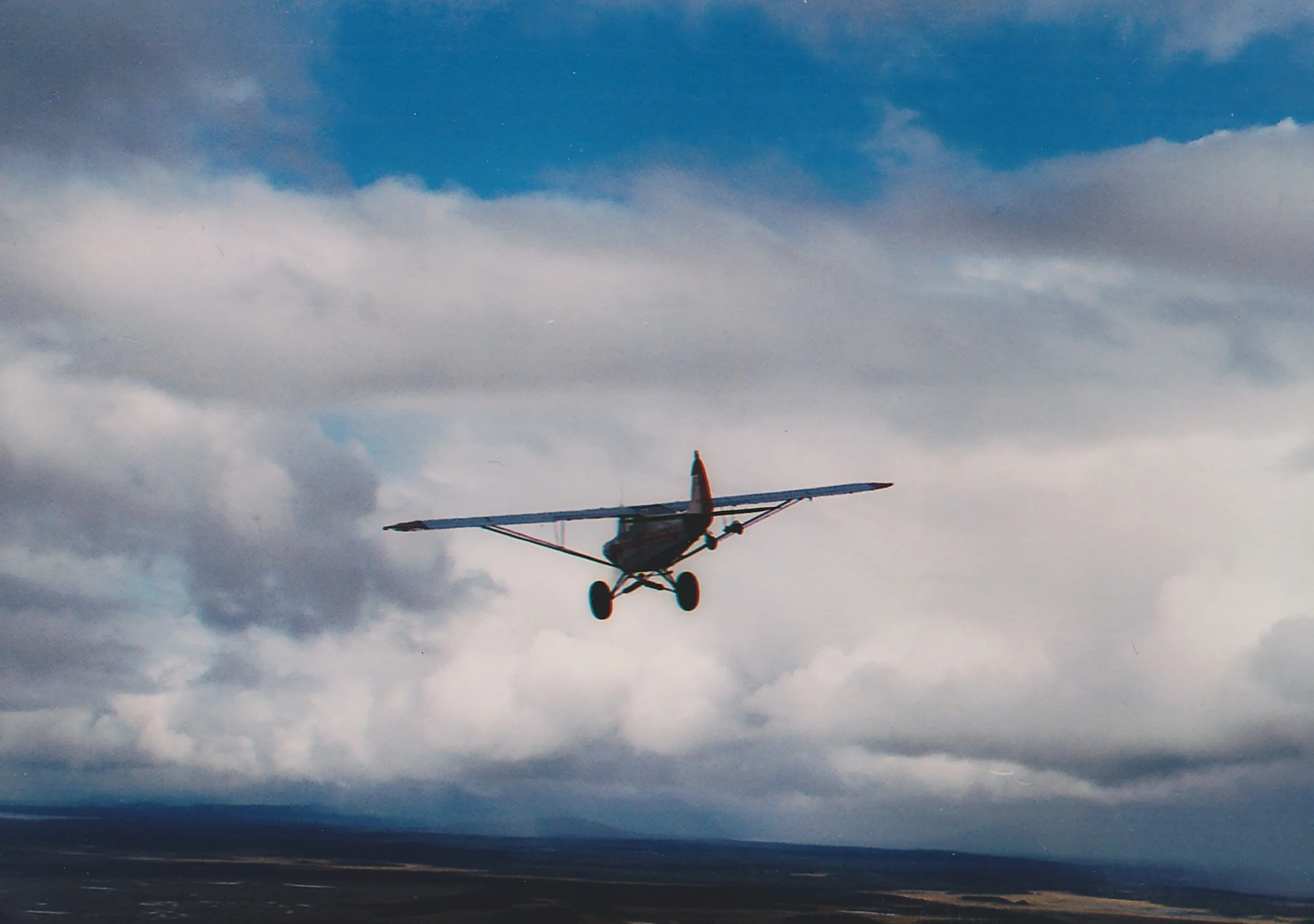 Just flying
