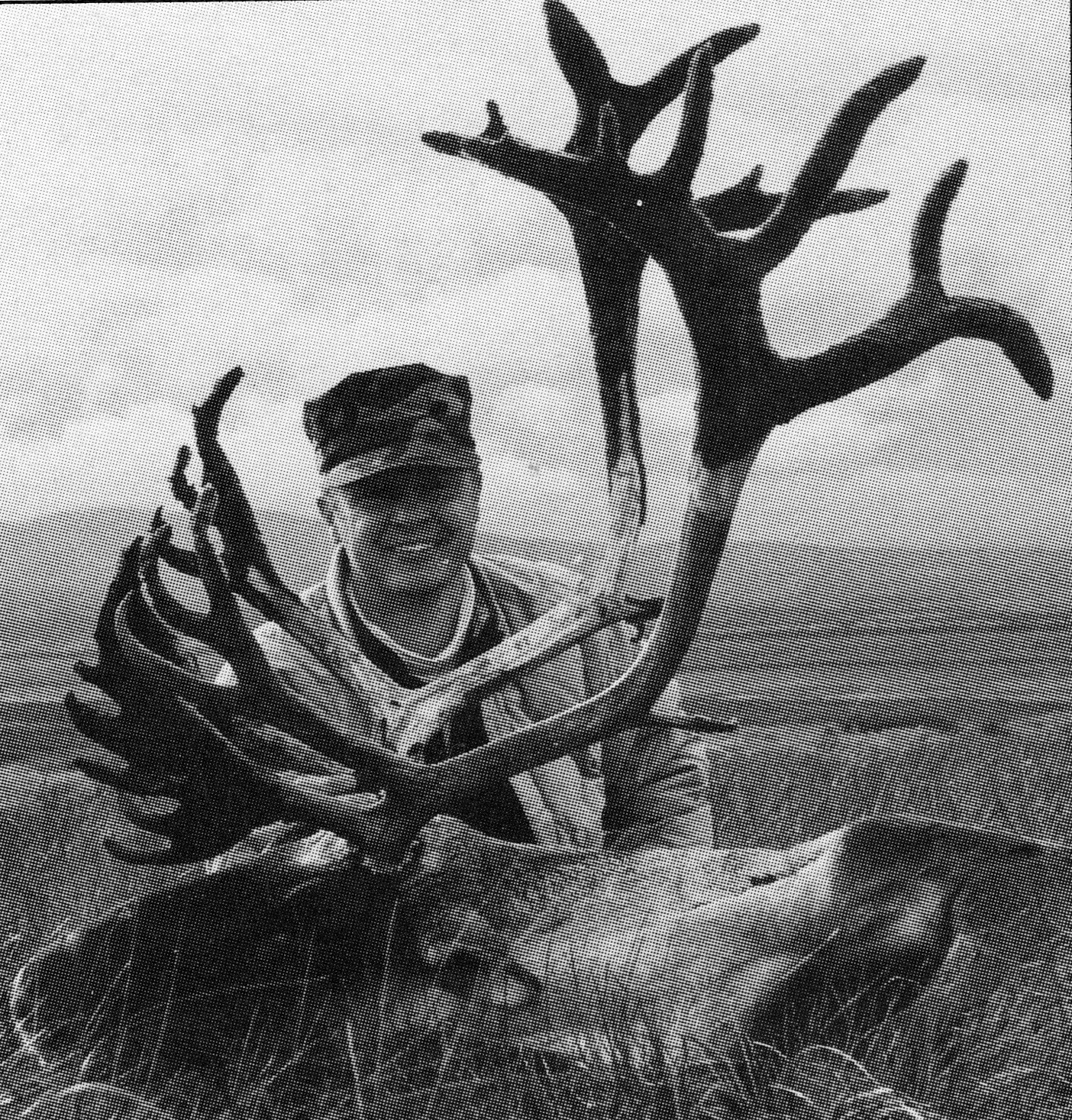 Mike Blair, New York City police officer with his well deserved caribou.