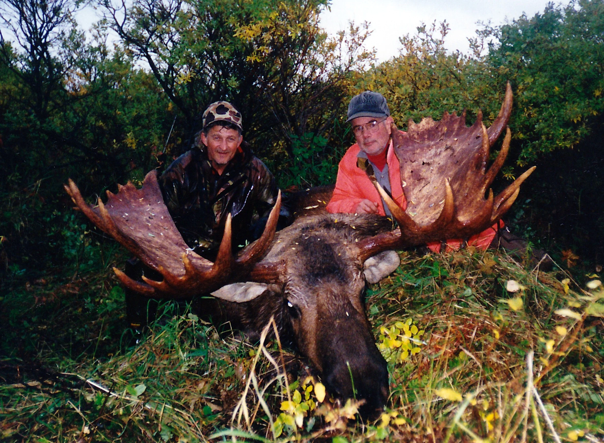 (L to R) Guide Chuck Miknich with his client Sonny Pearcy from Parkersburg, WV.