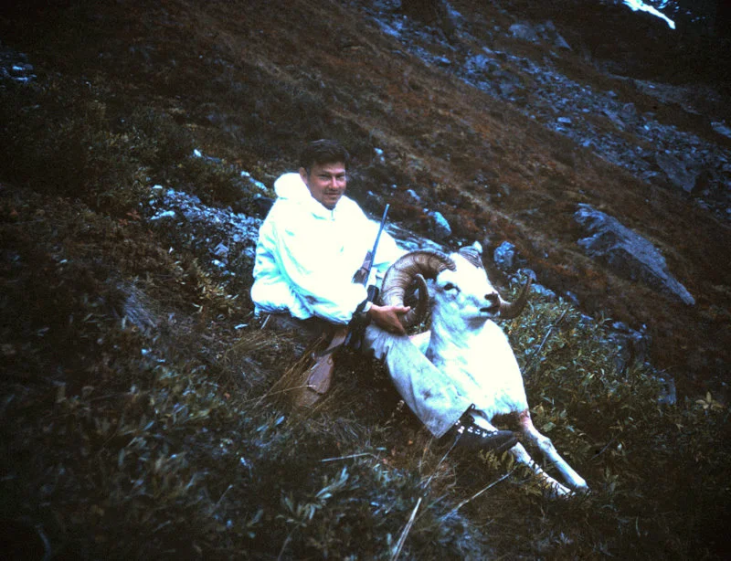 Ron with his 40 ", 170 B&C ram.