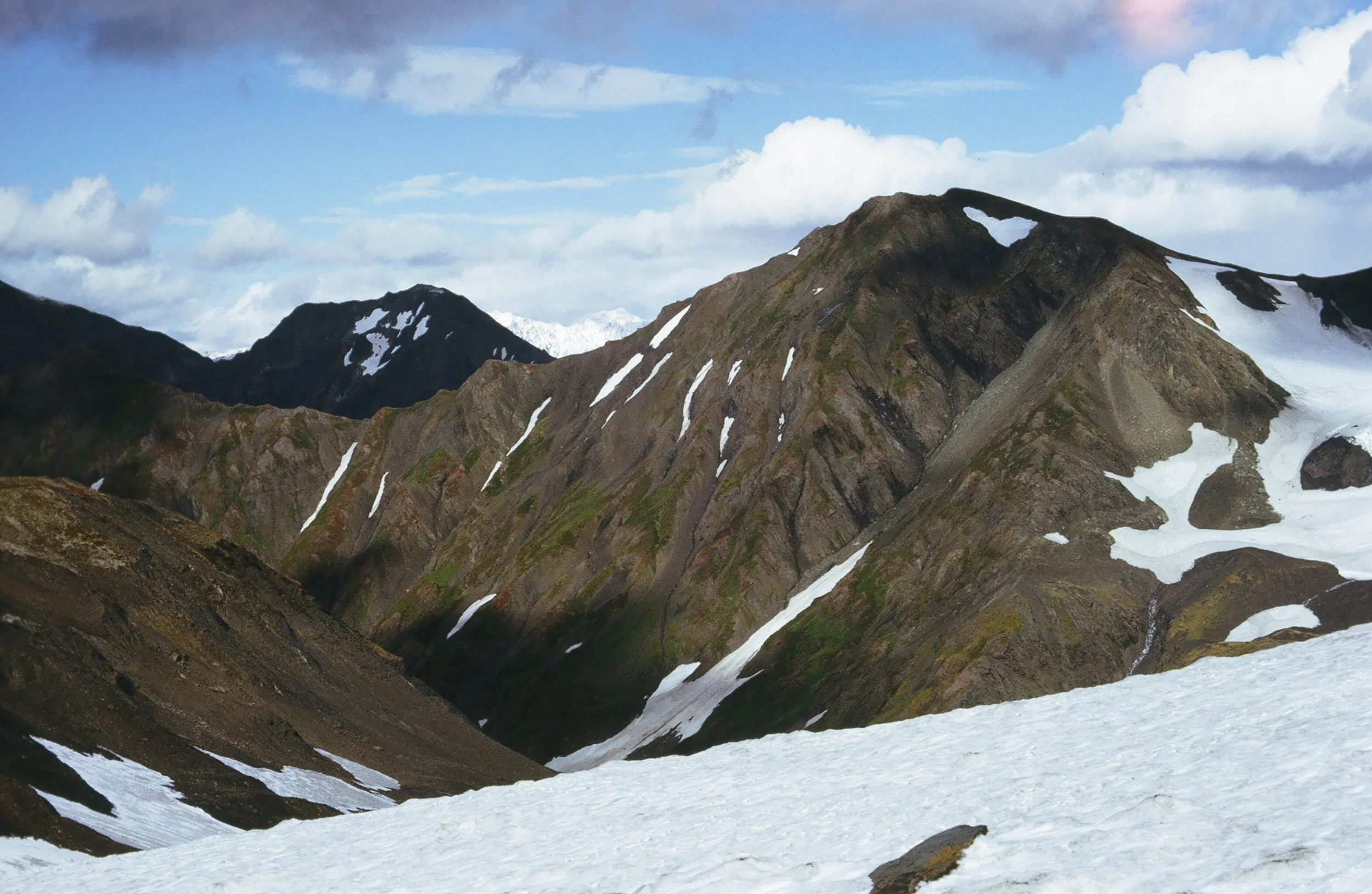 Looking at the start of the north ridge of Walker Creek.