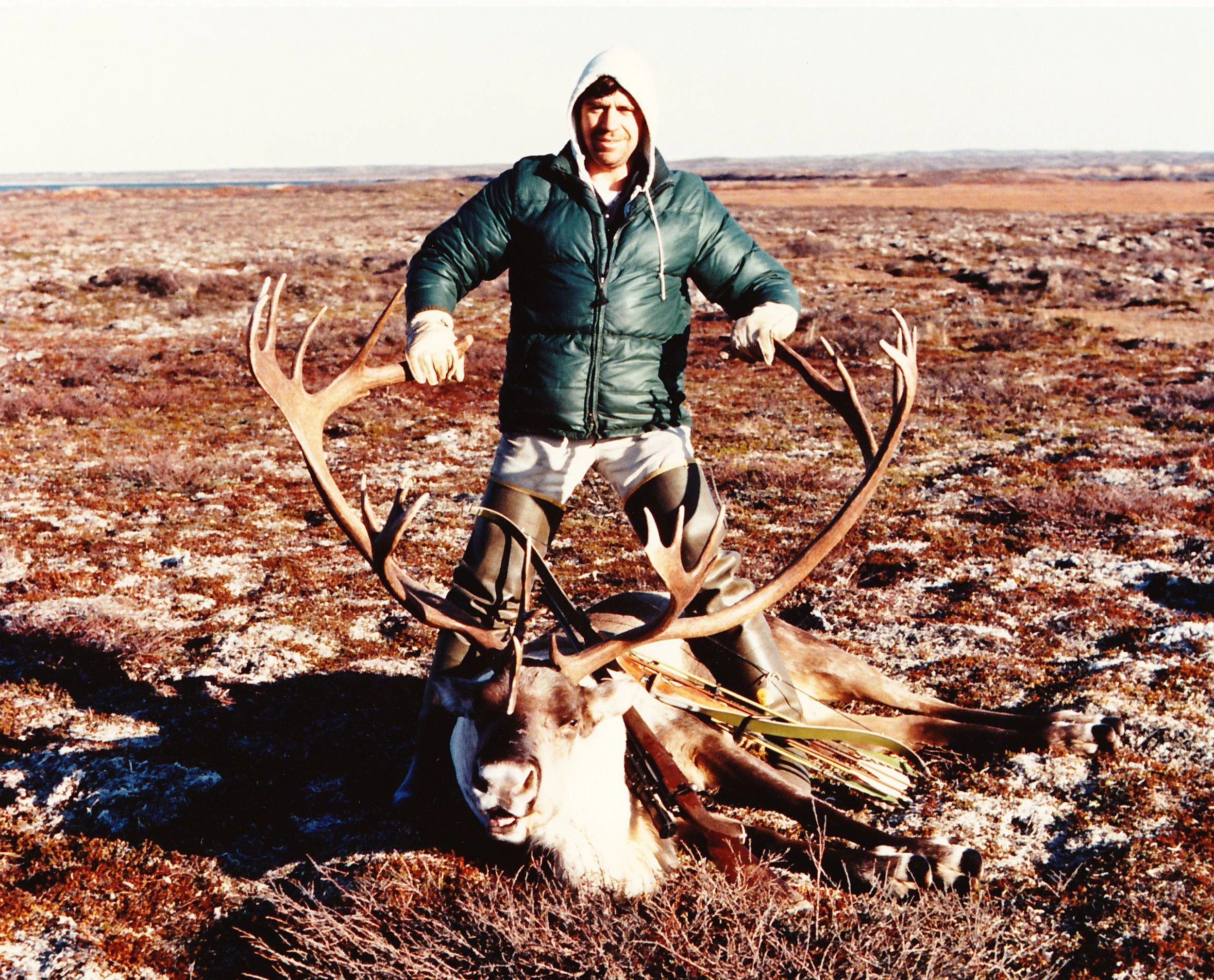My largest a 396 B&C caribou taken from our camp by Jensen Strip.