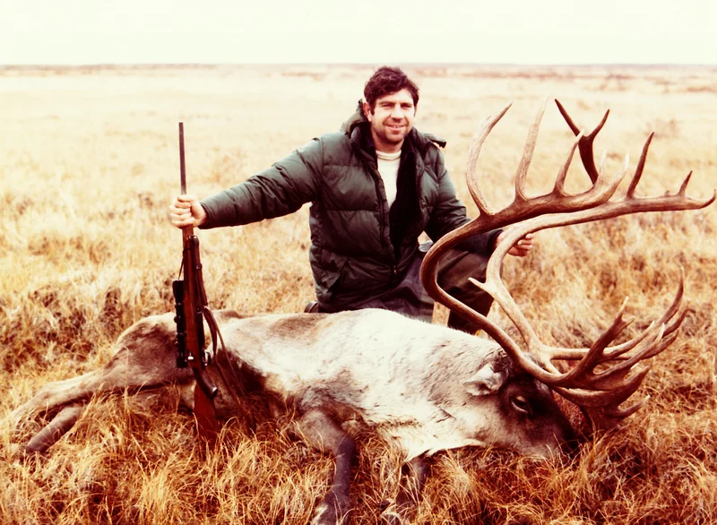 The 395 B&C caribou that I shot before the "Big Boy" showed up while hunting "the dunes."
