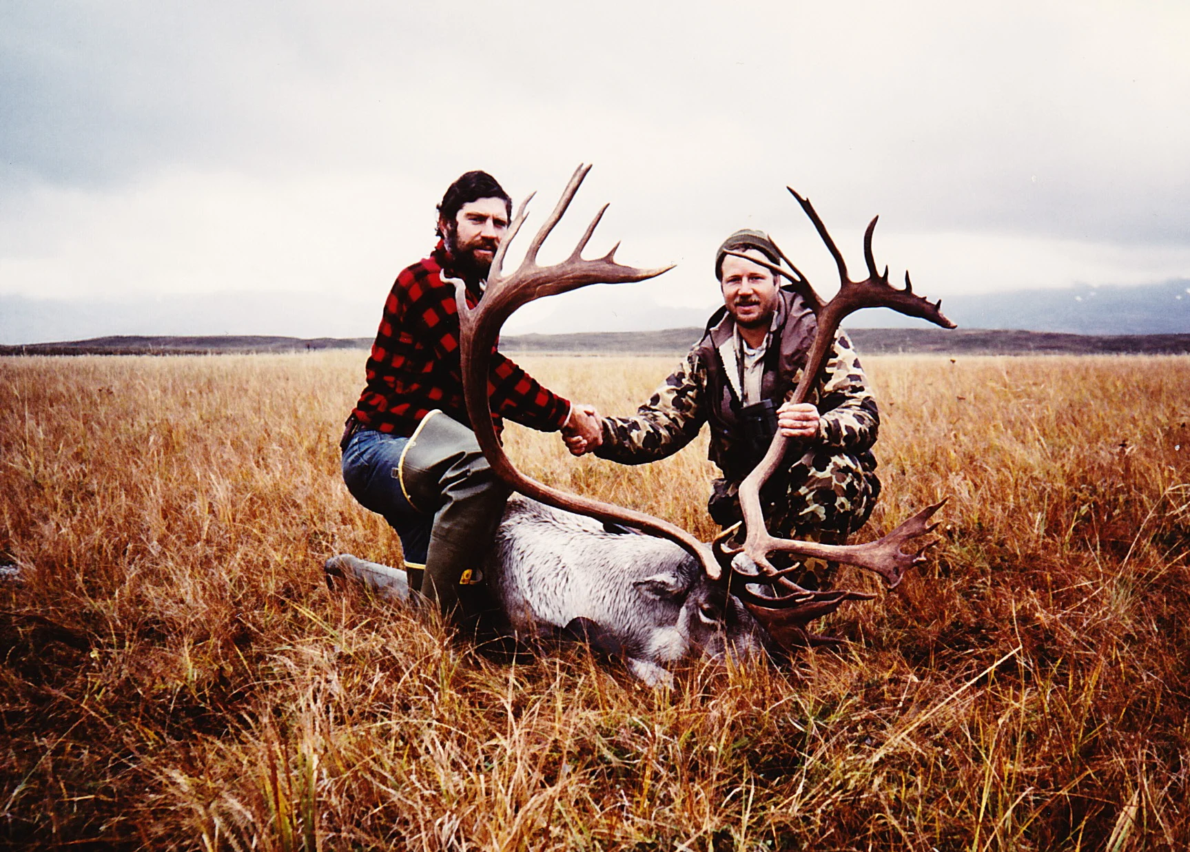 Me with Steve Vaughn, my client from GA, and his 396 B&C taken when I was guiding for Rich Guthrie in '83.