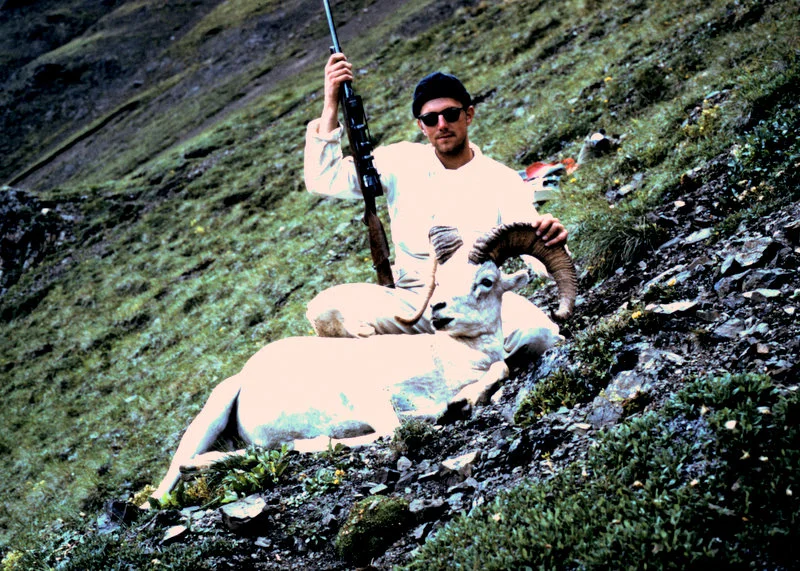 Russ Langston with his heavy based ram.