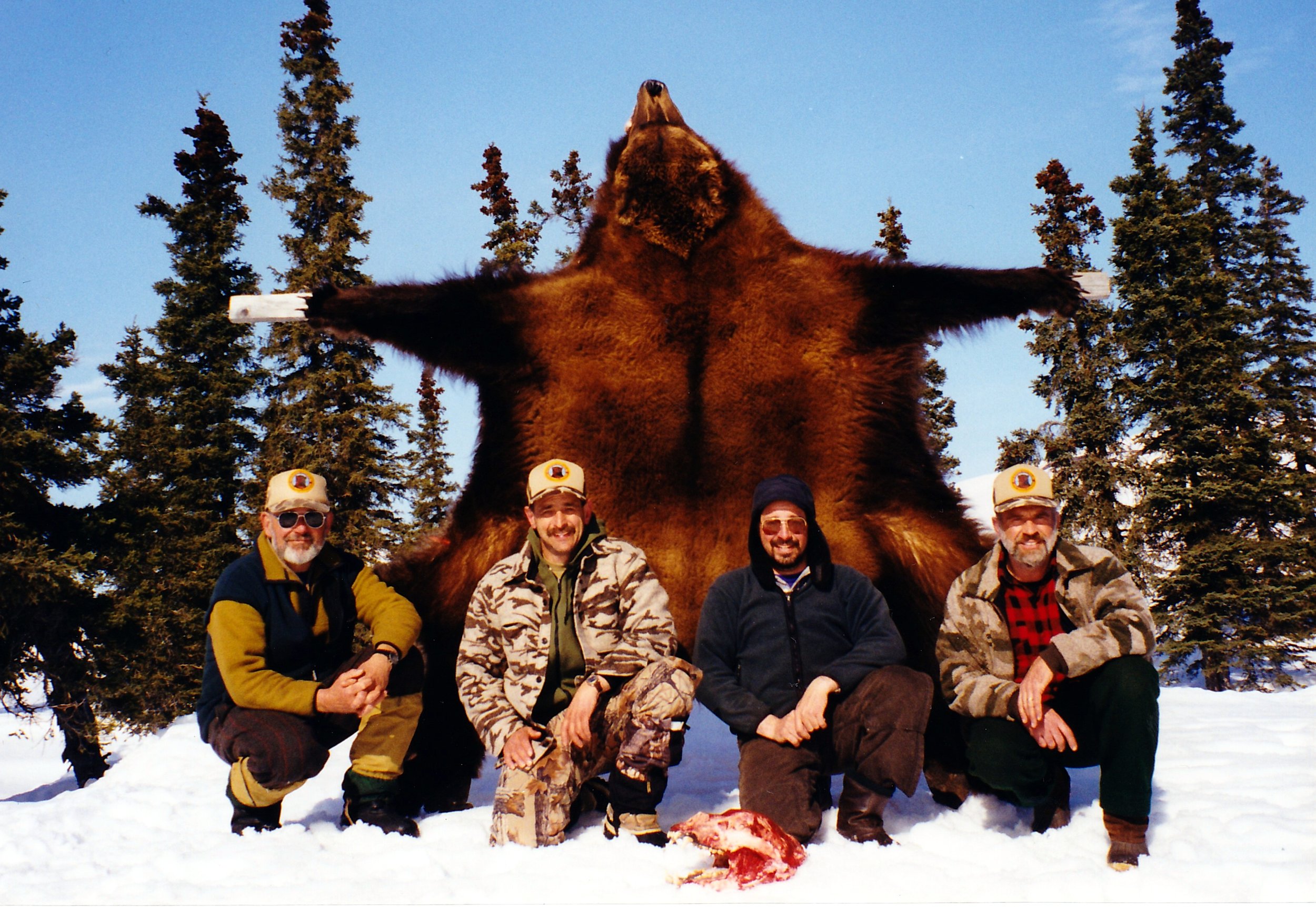 1999, (L to R) Dan, Darryl Rodgers, Napa, CA, Dee and myself.