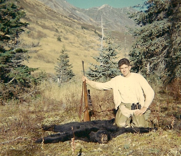 My first black bear taken September '67.