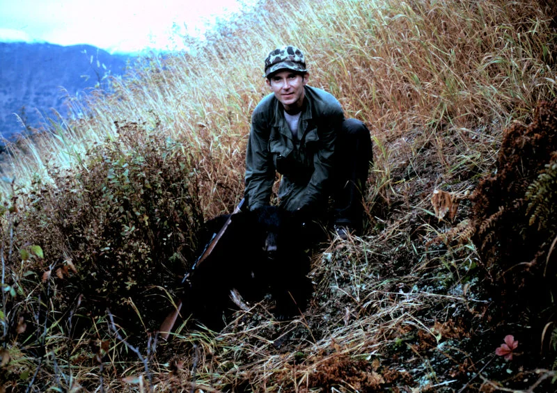 Mike Herbert with his bear that he took on one of our one day trips down on the Kenai Peninsula.