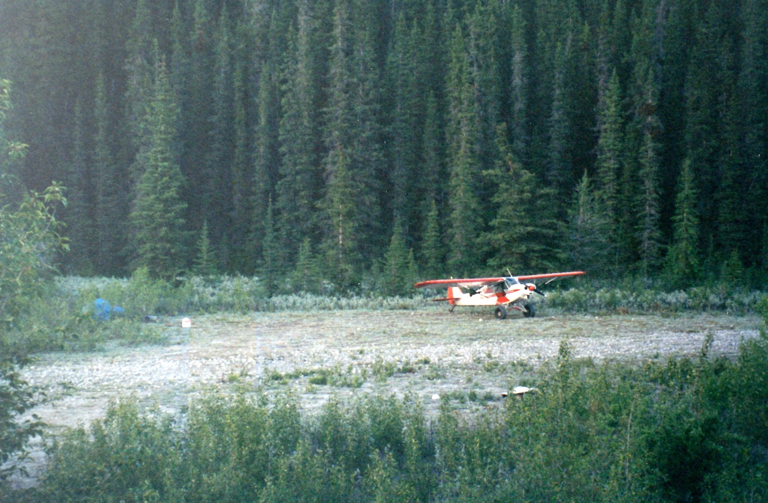 1936A setting on the beautiful dry strip at Bryson Bar.