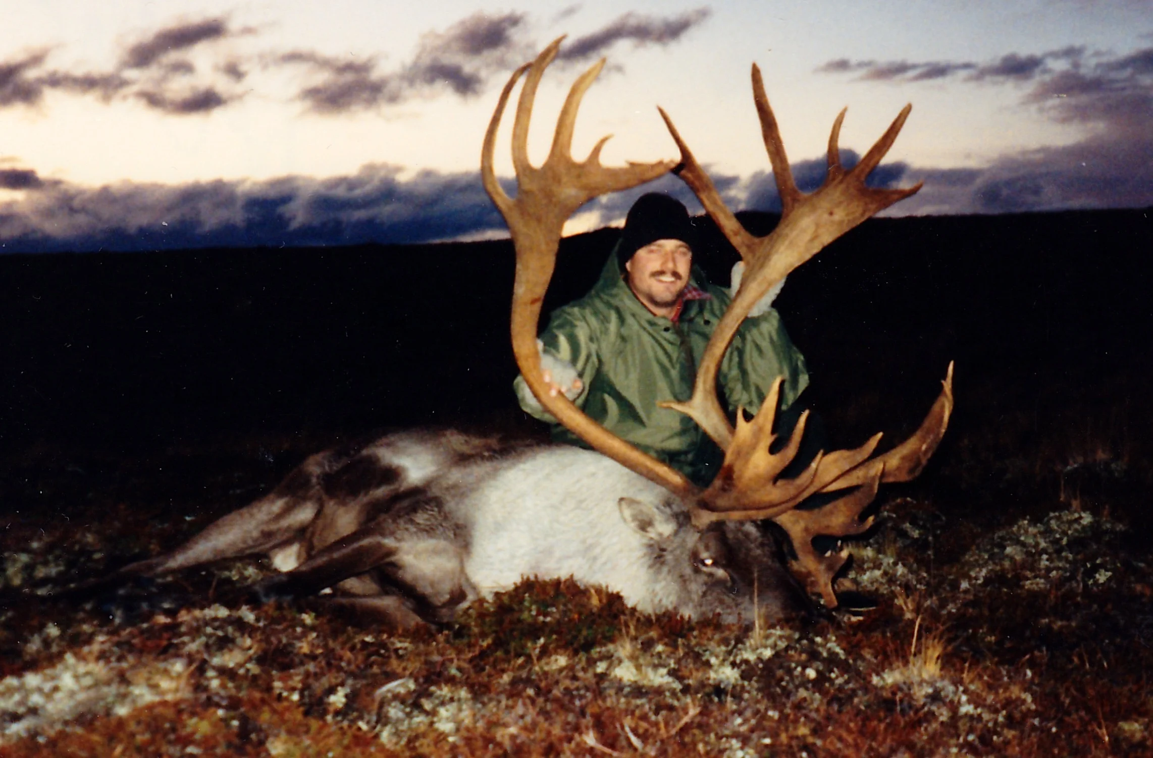 Our largest caribou scoring 437 5/8 B&C taken by Jeff Gross of NJ. Jeff's guide was Steve Lanphier.