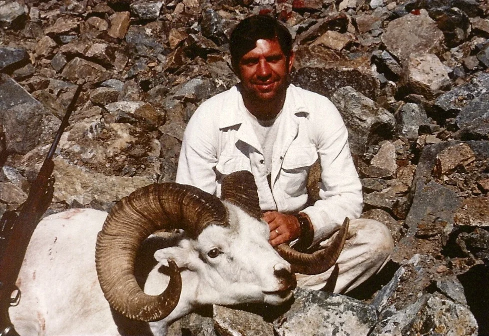 Me with my 40", a 167 point B&C ram.
