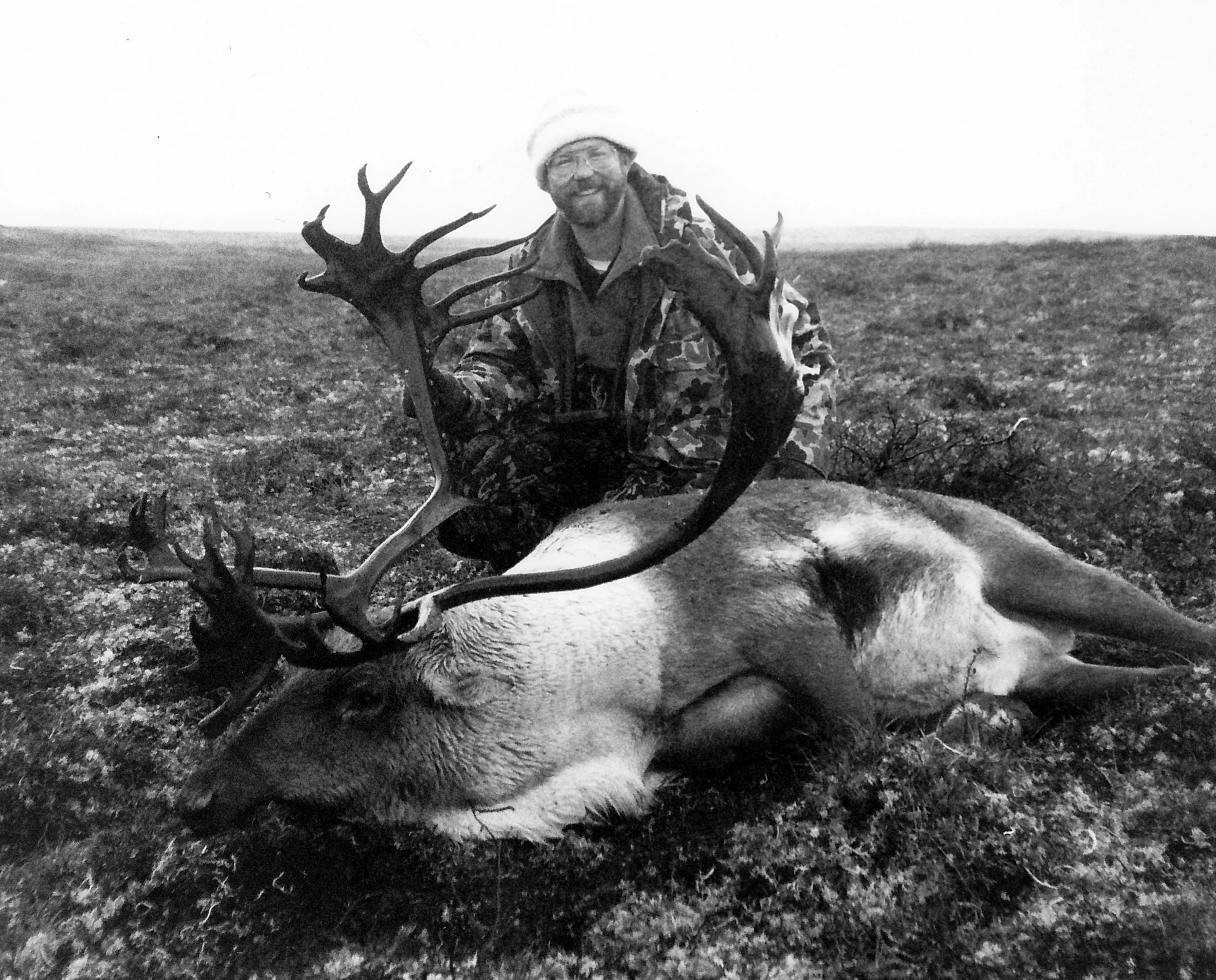 Tim with his 396 B&C caribou.