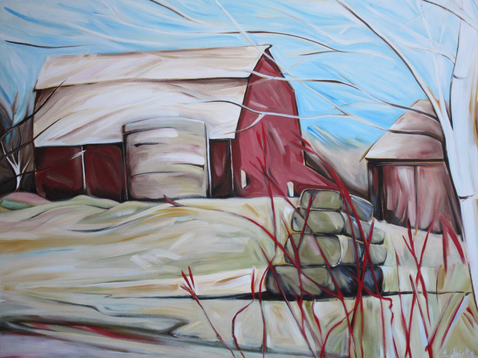 The Barn, On the Way to Owen Sound (Sunsilk Red Series) 