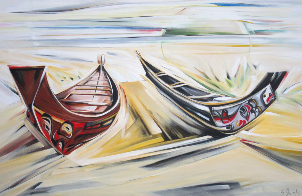Wooden Boat 2013 - 5 - Loo Taas - Wave Eater (WBS #14) 40 X 60  SOLD (1000 x 667).jpg