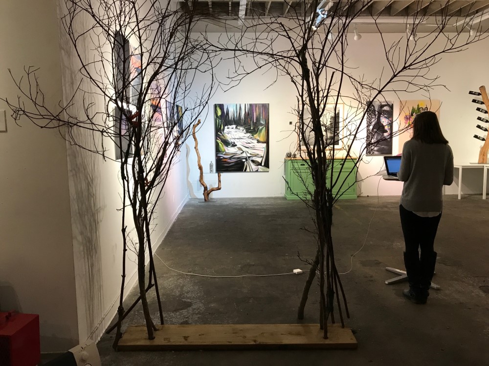 Two Deep Breaths Two,&nbsp; 2DB2,&nbsp;Eastside Art Crawl, Vancouver, BC &nbsp; &nbsp; November 2017&nbsp;