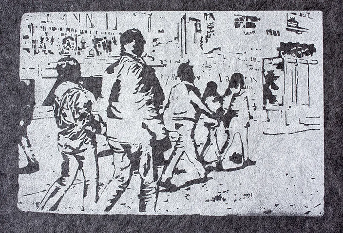 Silkscreen based on NY Revelation #3220