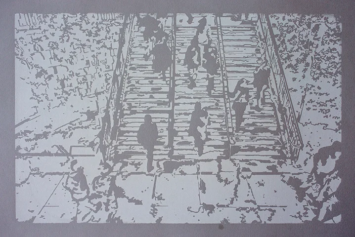 Silkscreen based on NY Revelation #3156