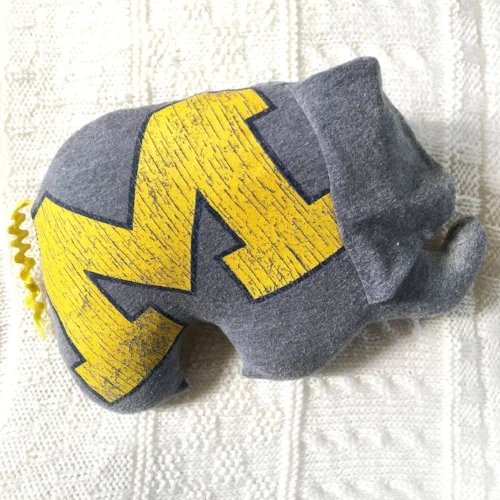 Upcycled Stuffed Elephant from Time and Again