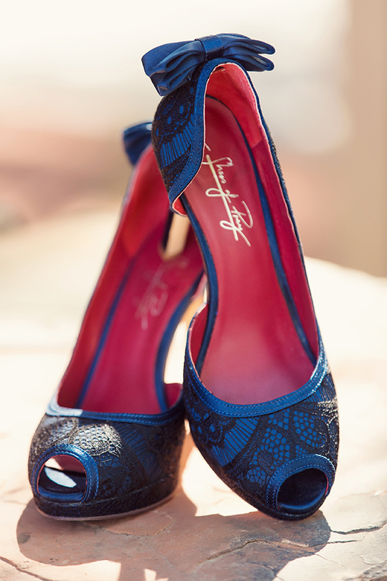 "Something Blue" - Custom designed shoes from Shoes of Prey