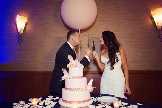 We had a no cake in the face pact. 