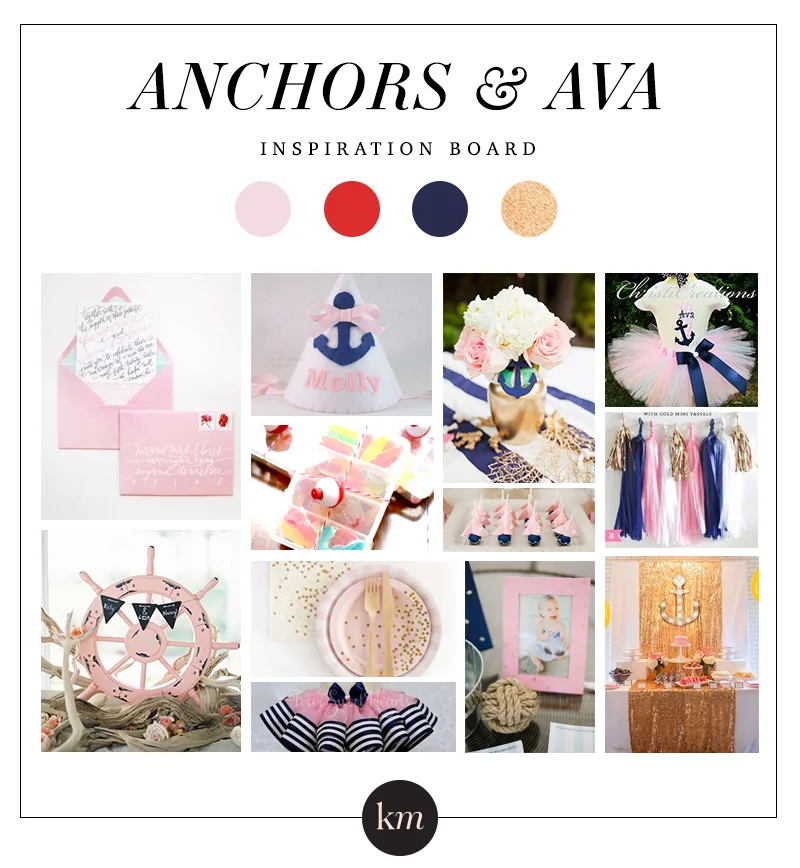 It's no secret that Mommy is a little anchor obsessed. She tells me that a love for everything nautical is in my blood because I'm a "legacy." Whatever that means! The anchor is a symbol for HOPE. I can get down with that! 