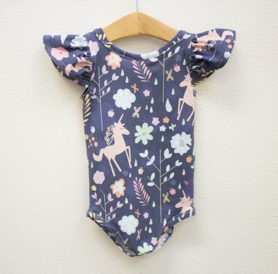 Blue Unicorn Leotard from Sugarplum Lane 
