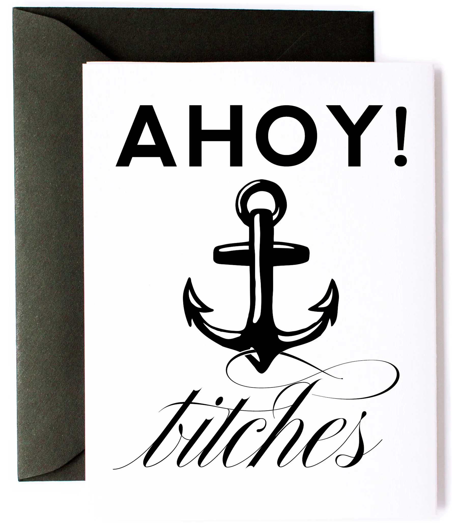 Nautical Anchor Funny Friendship Card