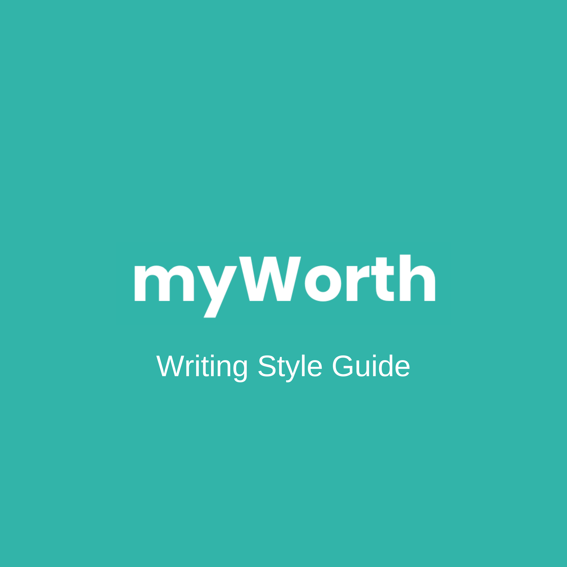 Writing Style Guide