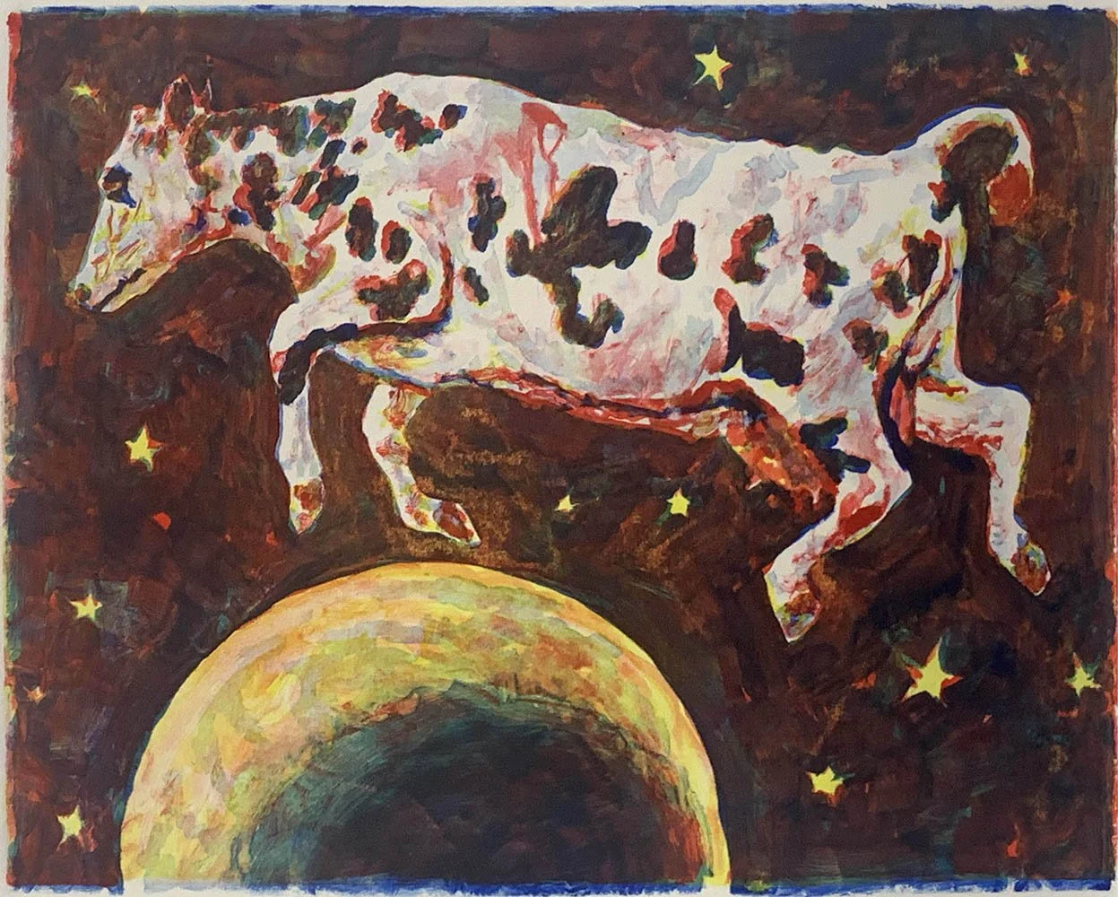 Cow Jumping Over the Moon
