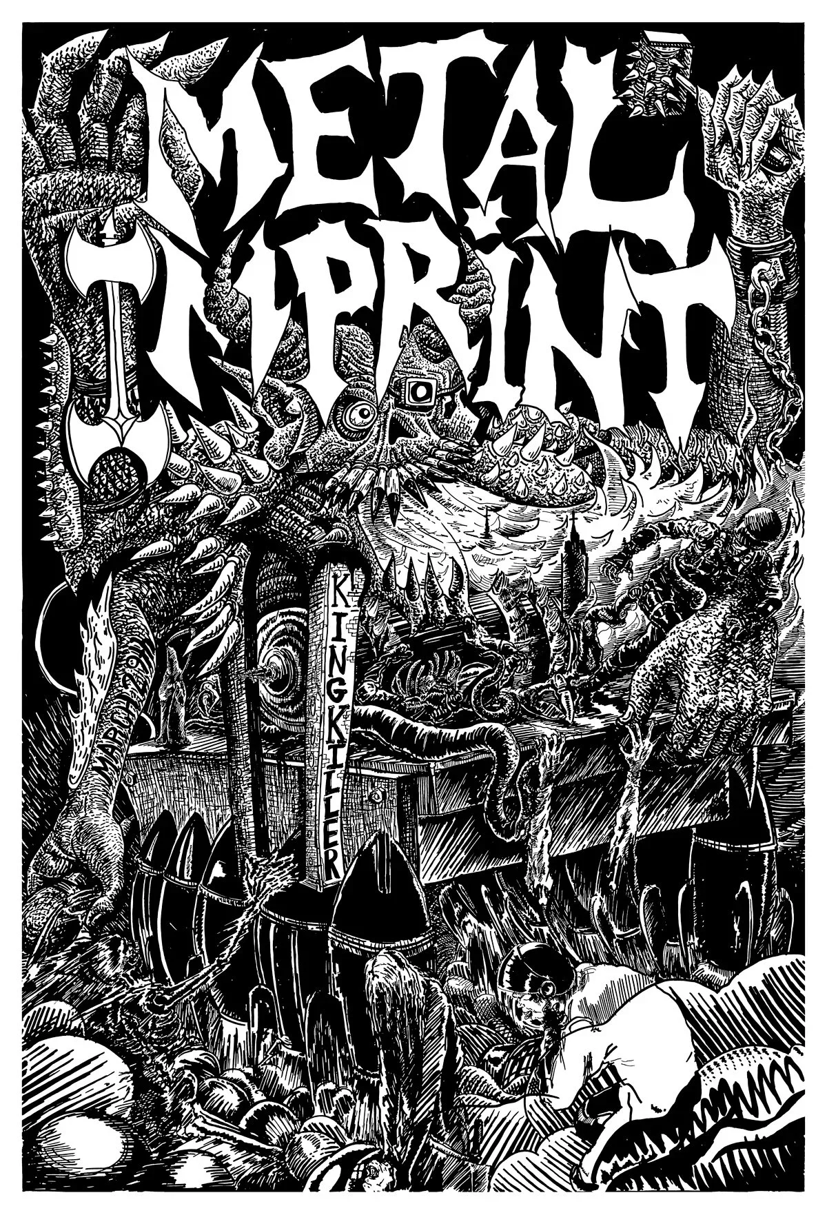 Metal Imprint Poster