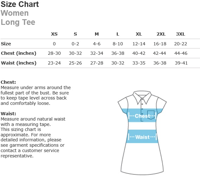 American Apparel Dress Size Chart