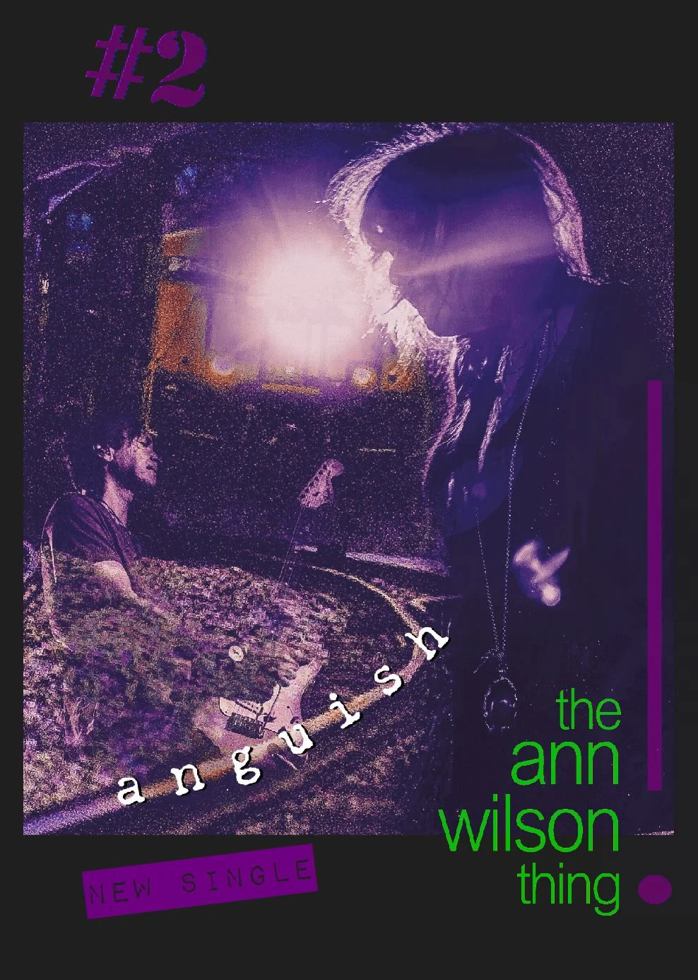 The ann wilson thing - anguish poster