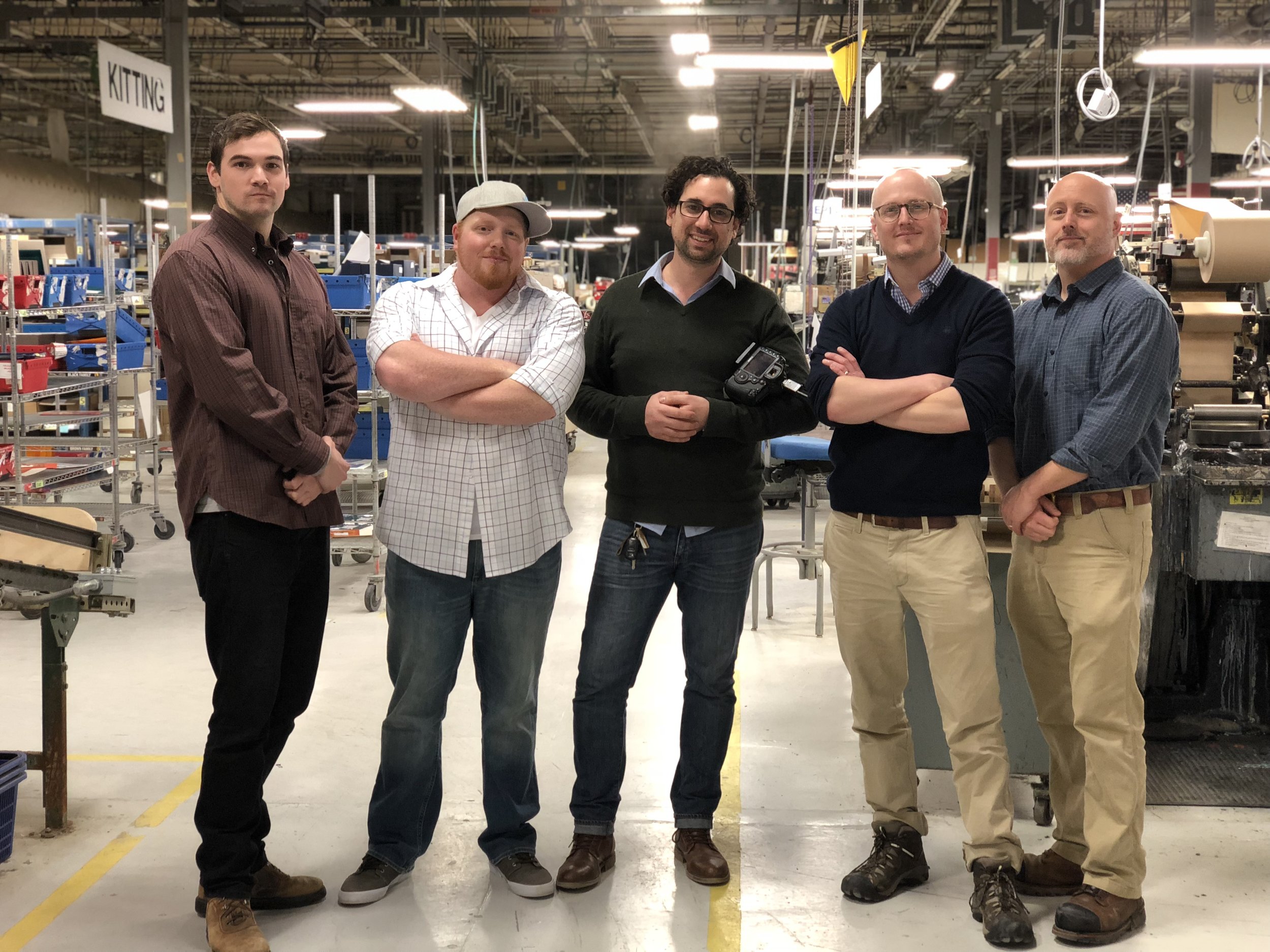A peek behind the scenes with David, Tim and team.