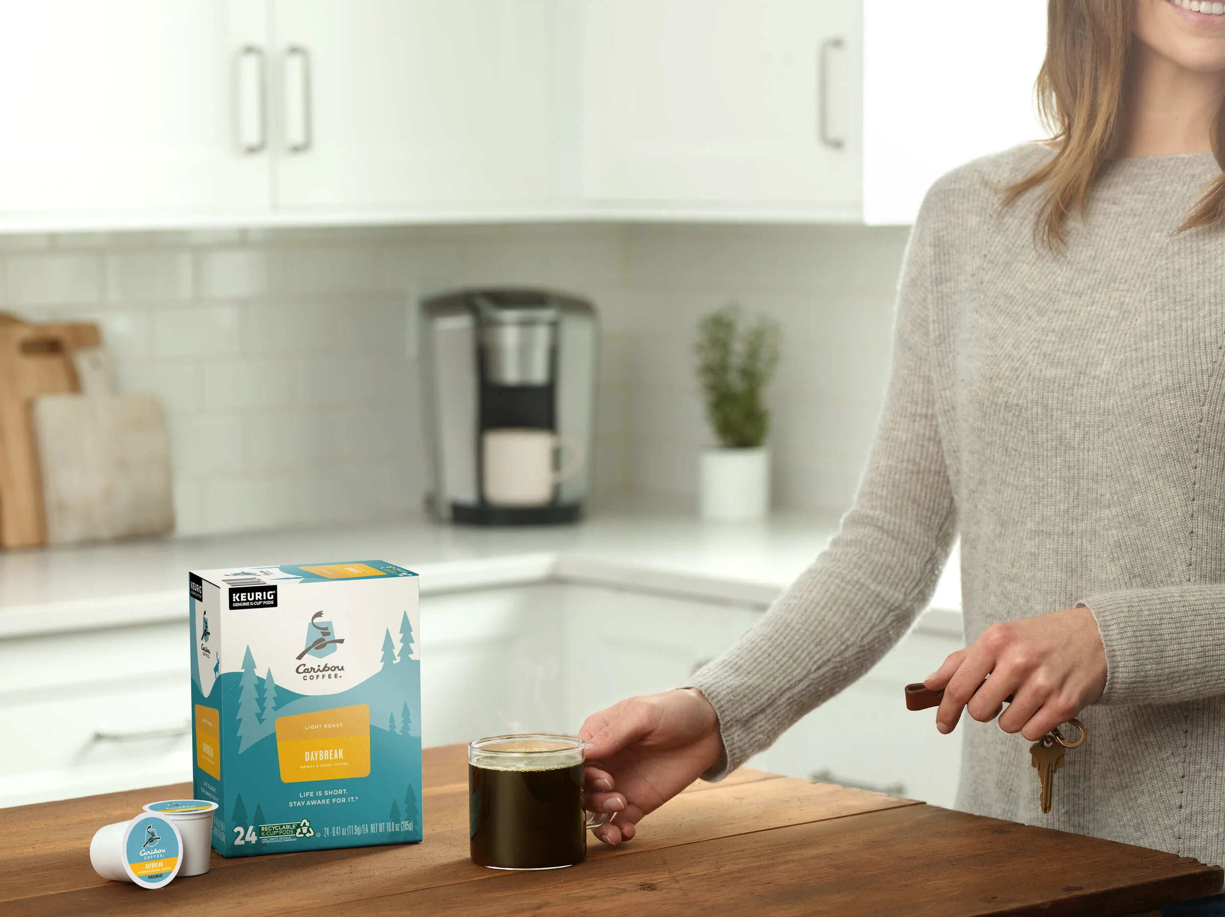  Keurig and Caribou Coffee team up at our studio in East Boston 