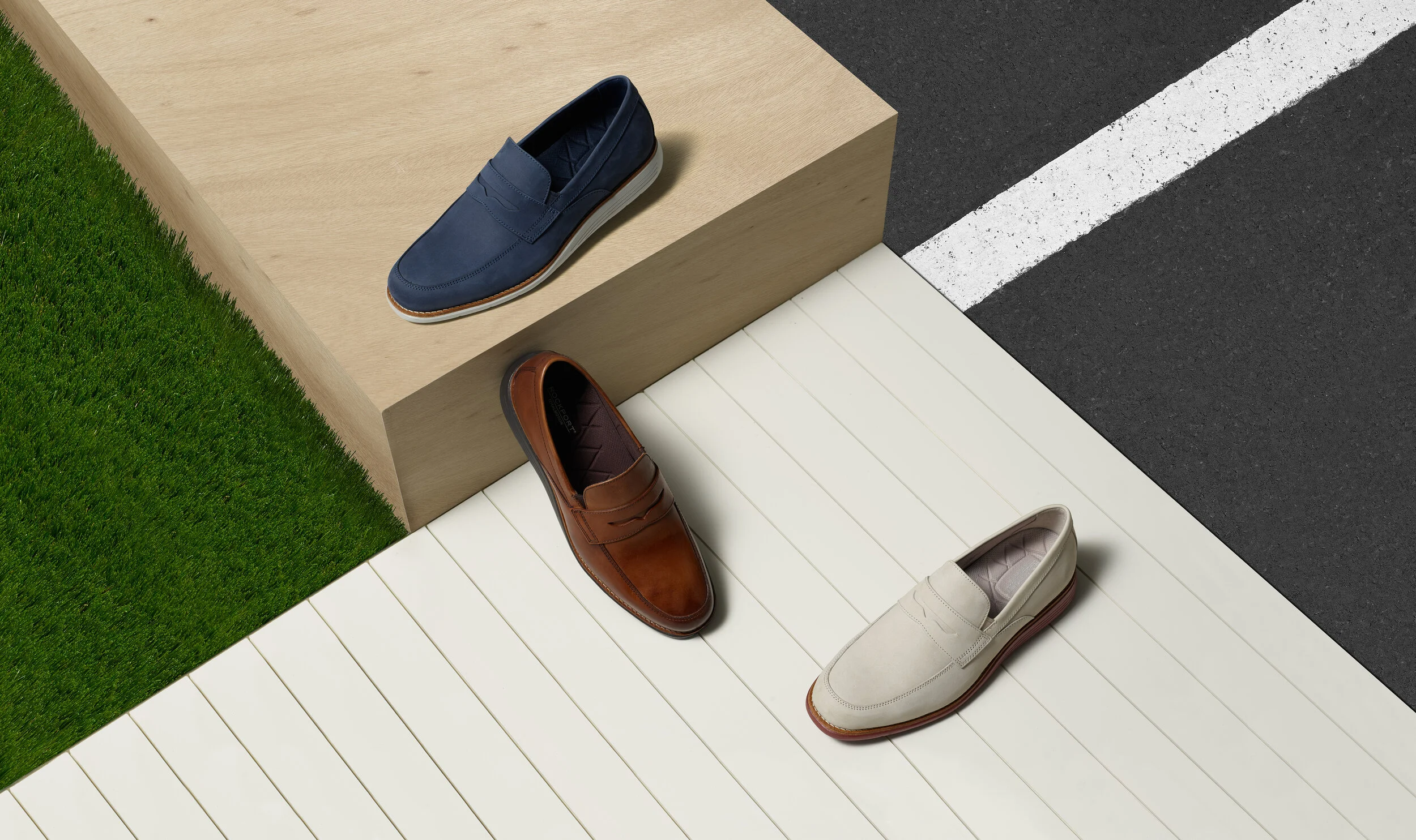  High end mens fashion photoshoot with David Butler and Rockport 