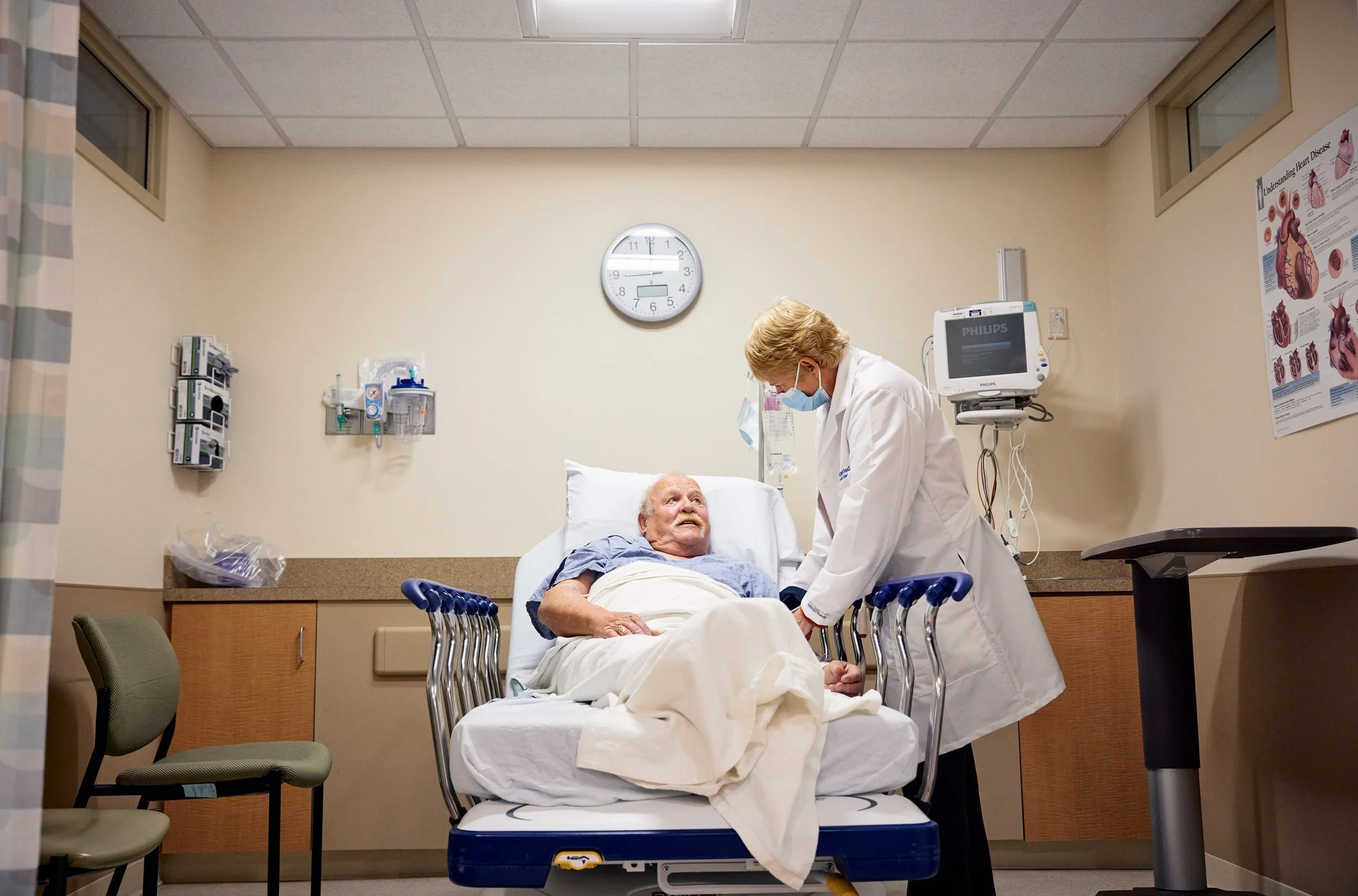  On location in hospitals from, NY to LA 