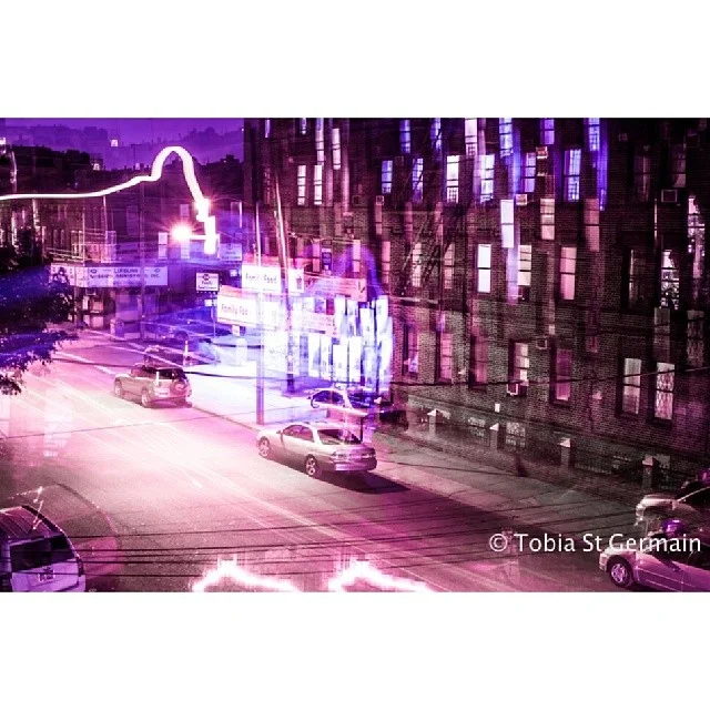 The floor is the front door
#longexposure #purple #night #streets