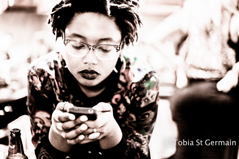 Staying in Communication &ndash; Tobia St Germain
Model Jennifer Sefa-Boakye