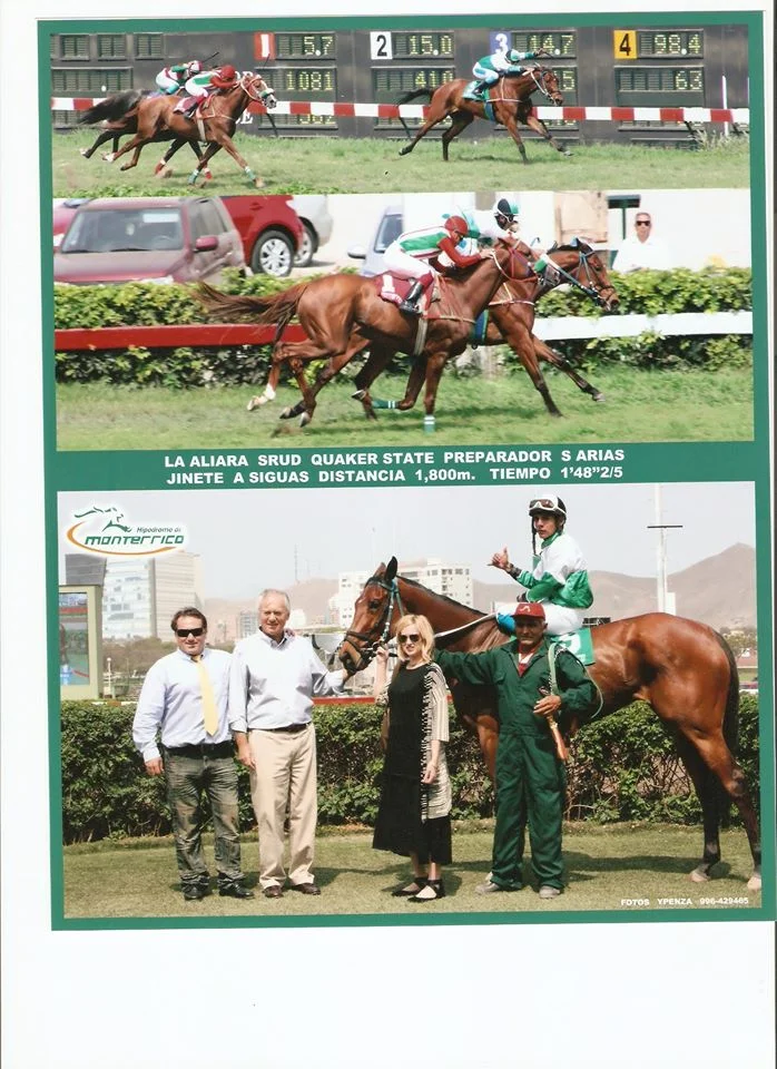 Another family win with LA ALIARA filly.
