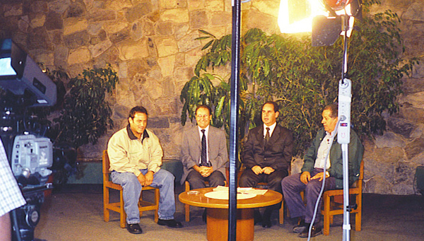Invited to a TV program of Horse Racing.