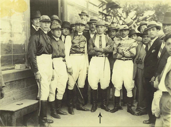 My Grand Father Juan Magot Rosello, in his Jockey days.