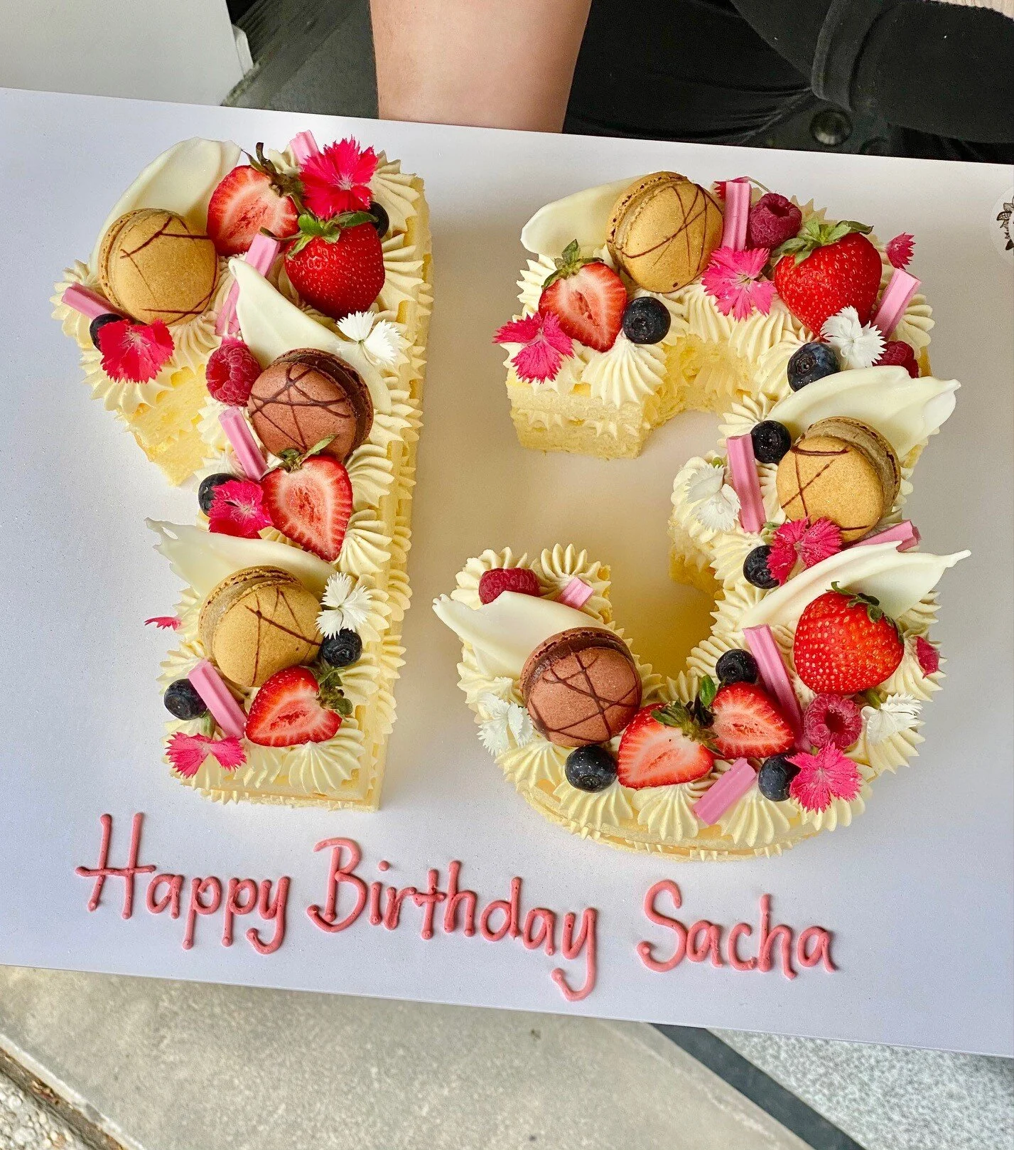 Double Number Cake — Vanilla Pod