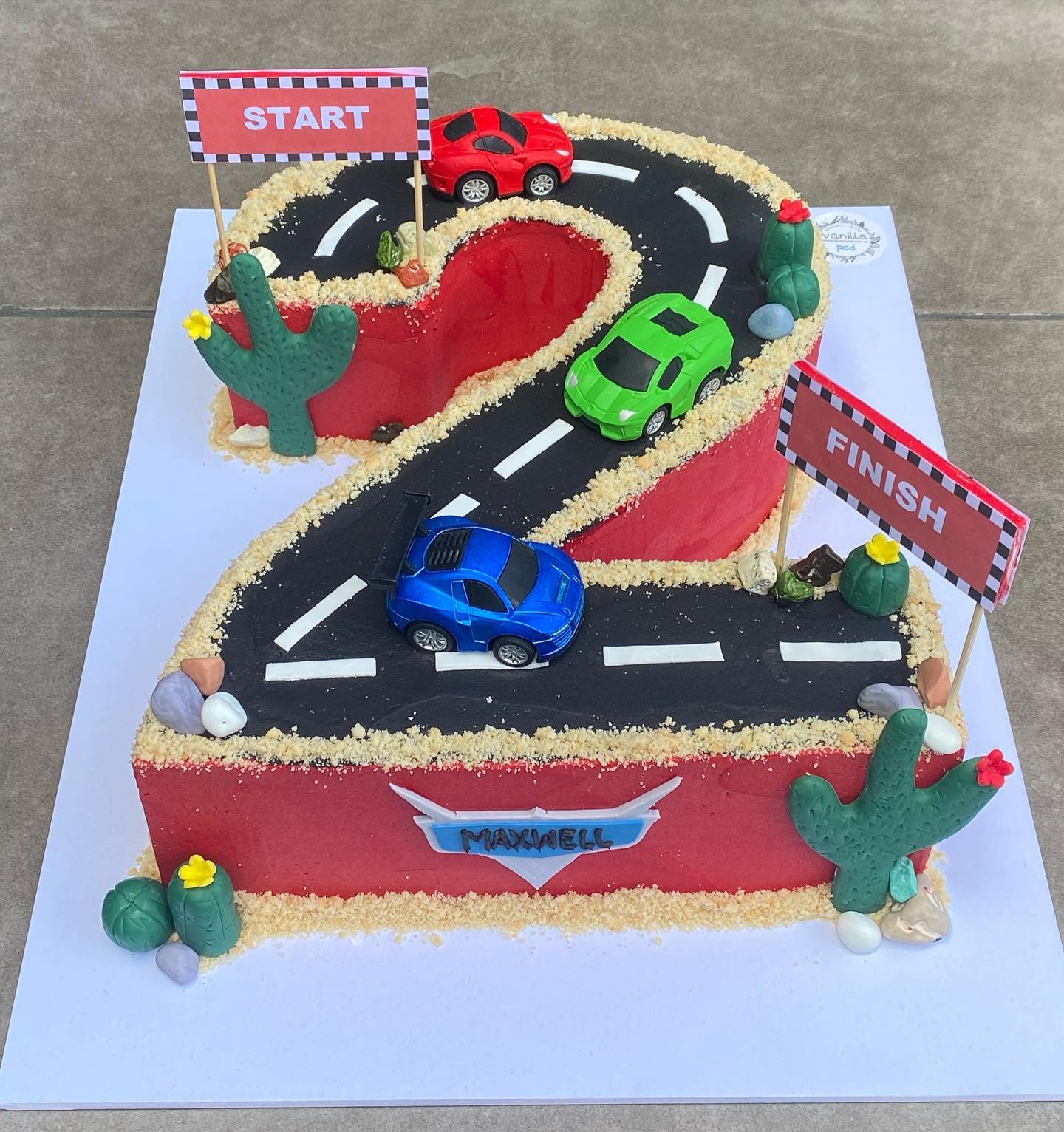 Police Car Birthday Cake